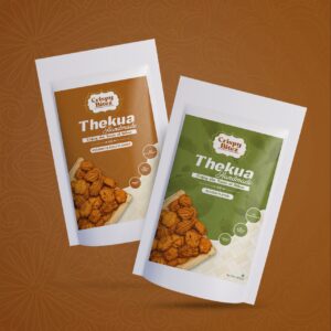 Thekua Combo – Coconut & Sooji+ Elaichi & Sooji (250gm)